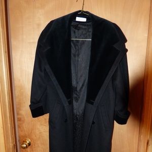 100% Wool Full-Length Dress Coat
